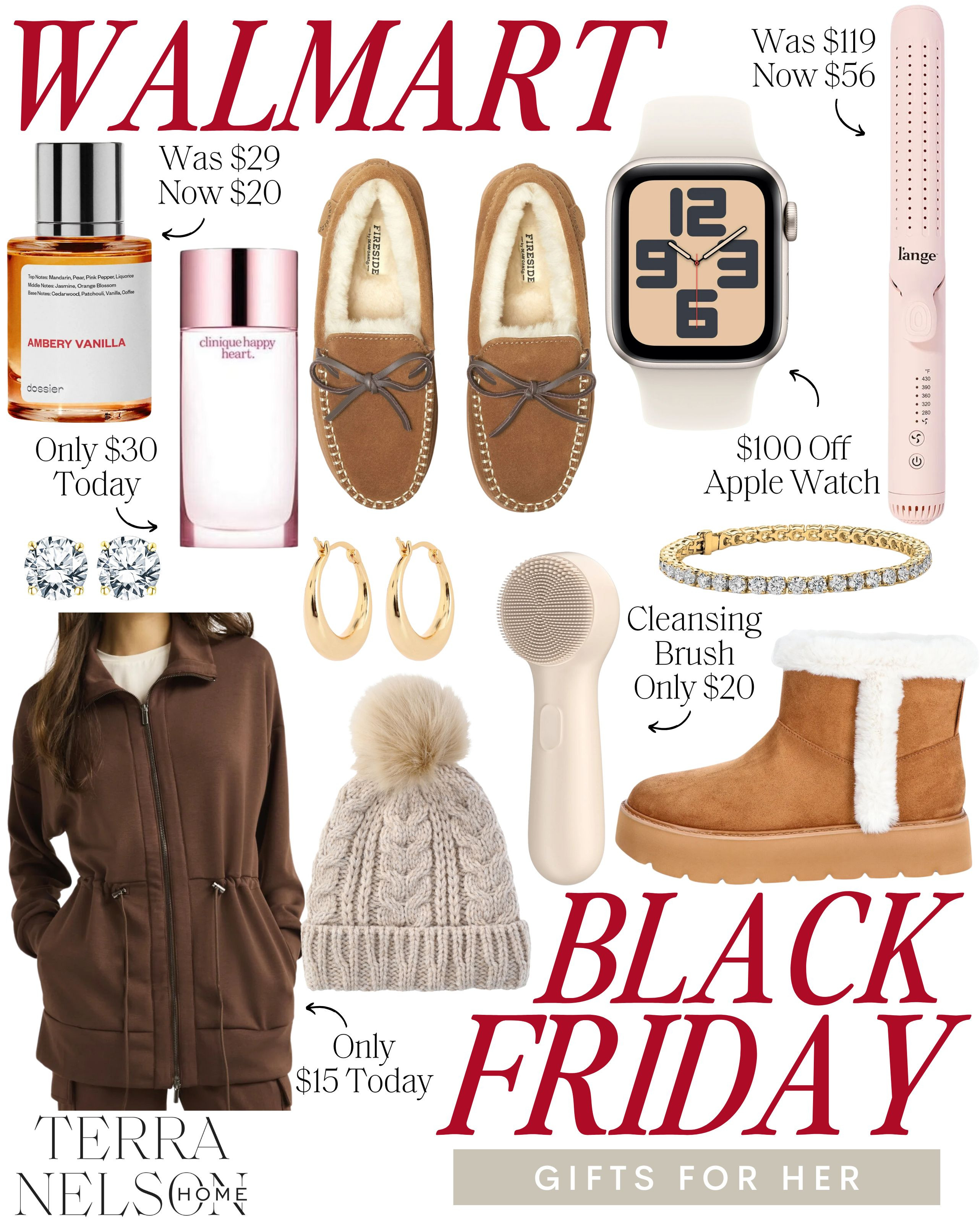 Walmart Black Friday Deals on Holiday Gifts!
Walmart Black Friday Sale / Walmart Deals / Walmart Fashion / Beauty Deals / Winter Boots / Premium Hair Tools / Apple Watch / Premium Frangrance / Gold Jewelry / Gifts for Her / Gifts for Mom / Christmas Gifts /  

 #LTKCyberWeek #LTKHoliday #LTKSaleAlert