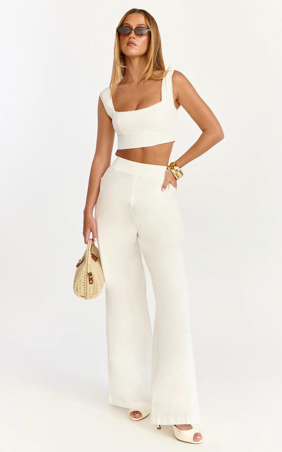 Tessa Two Piece Top and Pants Set | Showpo (US, UK & Europe)