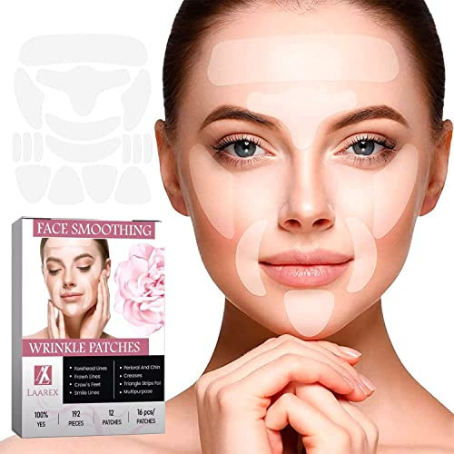 NOLIPEM Facial Anti Wrinkle Patches: Face and Forehead Wrinkle Patches 192 Pcs Whole Face Wrinkle Patches to Reduce Fine Wrinkles Frown and Smile Lines for Women and Men Overnight | Amazon (US)