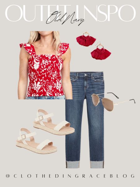 Cute outfit for the 4th of July! 🇺🇸

#LTKstyletip #LTKunder50 #LTKFind