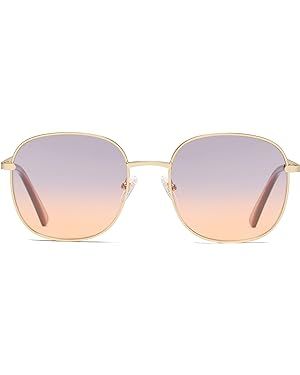 SOJOS Classic Square Sunglasses for Women Men with Spring Hinge Sunnies SJ1137 | Amazon (US)