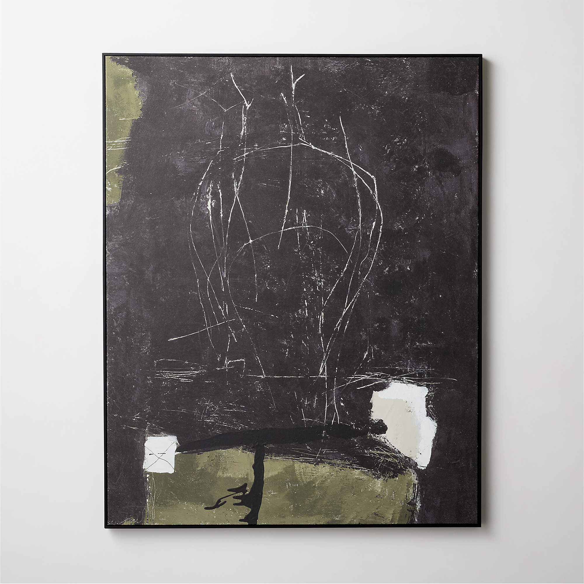 'Barcelona' Framed Wall Art by Eli Sonder 61"X49" + Reviews | CB2 | CB2