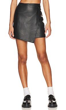 BLANKNYC Faux Leather Skirt in Opening Act from Revolve.com | Revolve Clothing (Global)