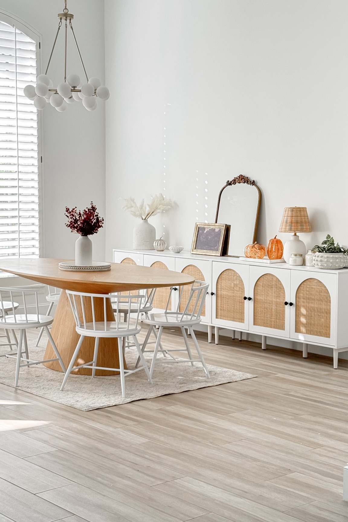 Autumn Vibes in the dining room 

My furniture is on major sale until 8/13 in the @wayfair 5 Days of Deals ‼️ 

#wayfair #wayfairpartner #diningroom #modernorganic #diningroomtable #table #sale #autumn #decor #homedecor #falldecor #walmarthome 

#LTKSaleAlert #LTKHome #LTKFindsUnder50