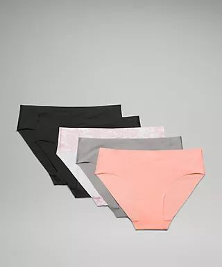 InvisiWear Mid-Rise Bikini Underwear 5 Pack | Women's Underwear | lululemon | Lululemon (US)