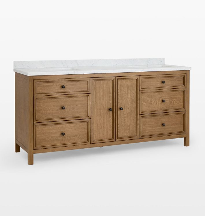 Cambell 72" Double Vanity | Rejuvenation
