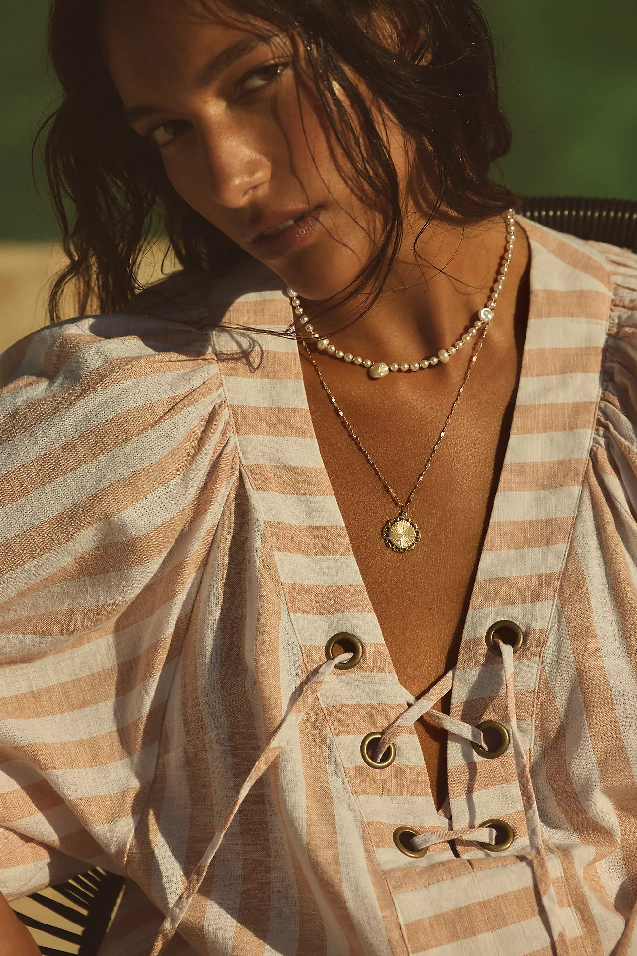 Shades of Sea Layered Necklaces | Anthropologie (US)