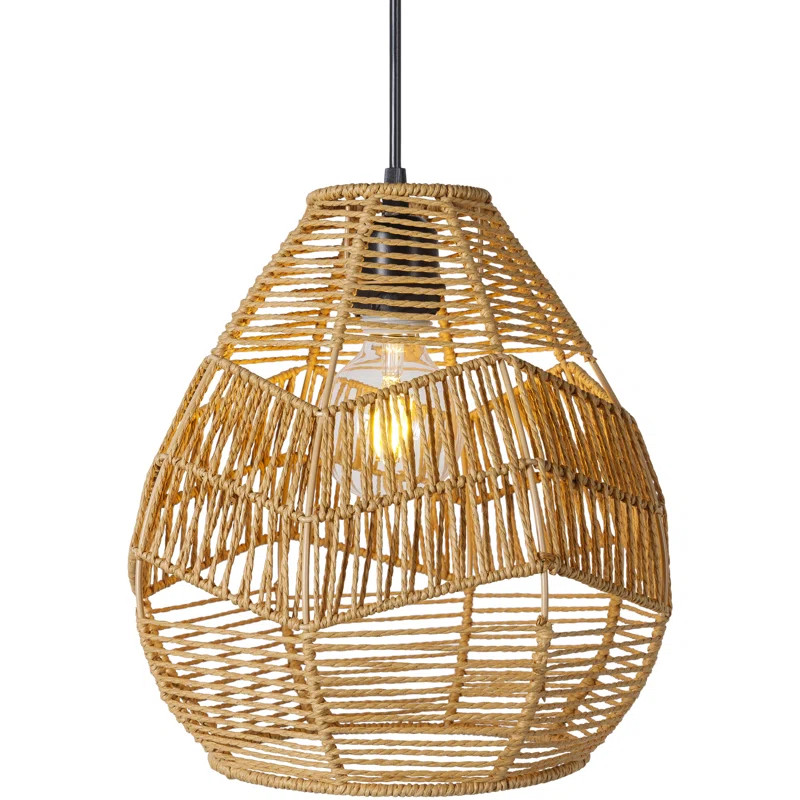 Pippa 1 - Light Shaded Pendant | Wayfair North America