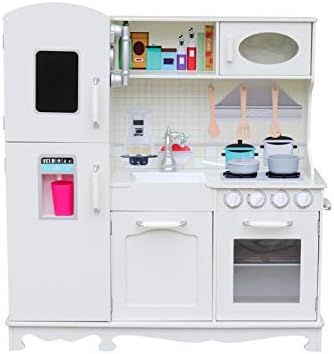 Play Kitchen for Toddlers – Kitchen Toys Playset for Kids – Pretend Play Cooking Set with Acc... | Amazon (US)