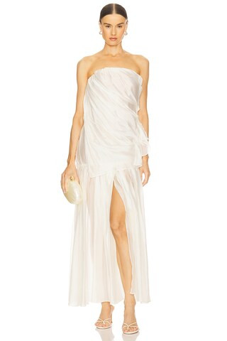 The Garment Gilian Gown in Cream from Revolve.com | Revolve Clothing (Global)