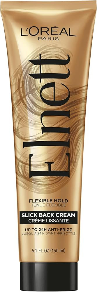 L'Oreal Paris Elnett Slick Back Styling Cream, Anti-Frizz Hair Cream for Flexible Hold, Frizz Con... | Amazon (US)