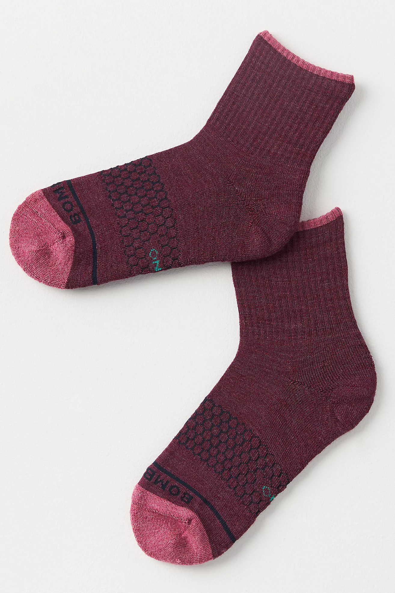 Bombas Merino Wool Blend Quarter Socks | Anthropologie (US)