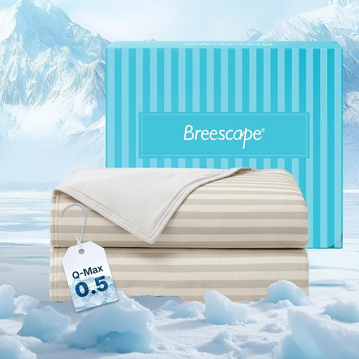 Cooling Comforter Queen Size, 90x90 Inches, Ashley Graham Edition | Amazon (US)