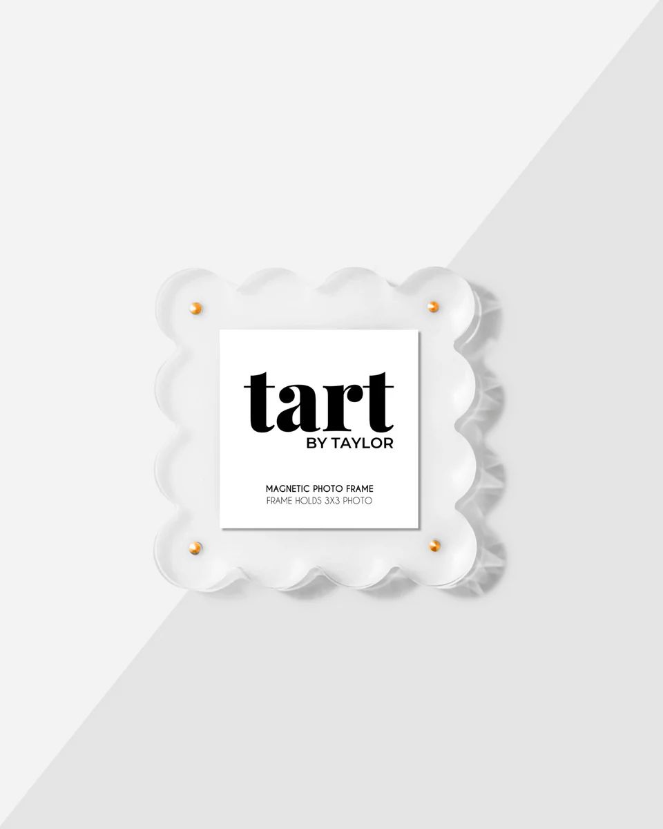 White Mini Acrylic Picture Frame | Tart By Taylor