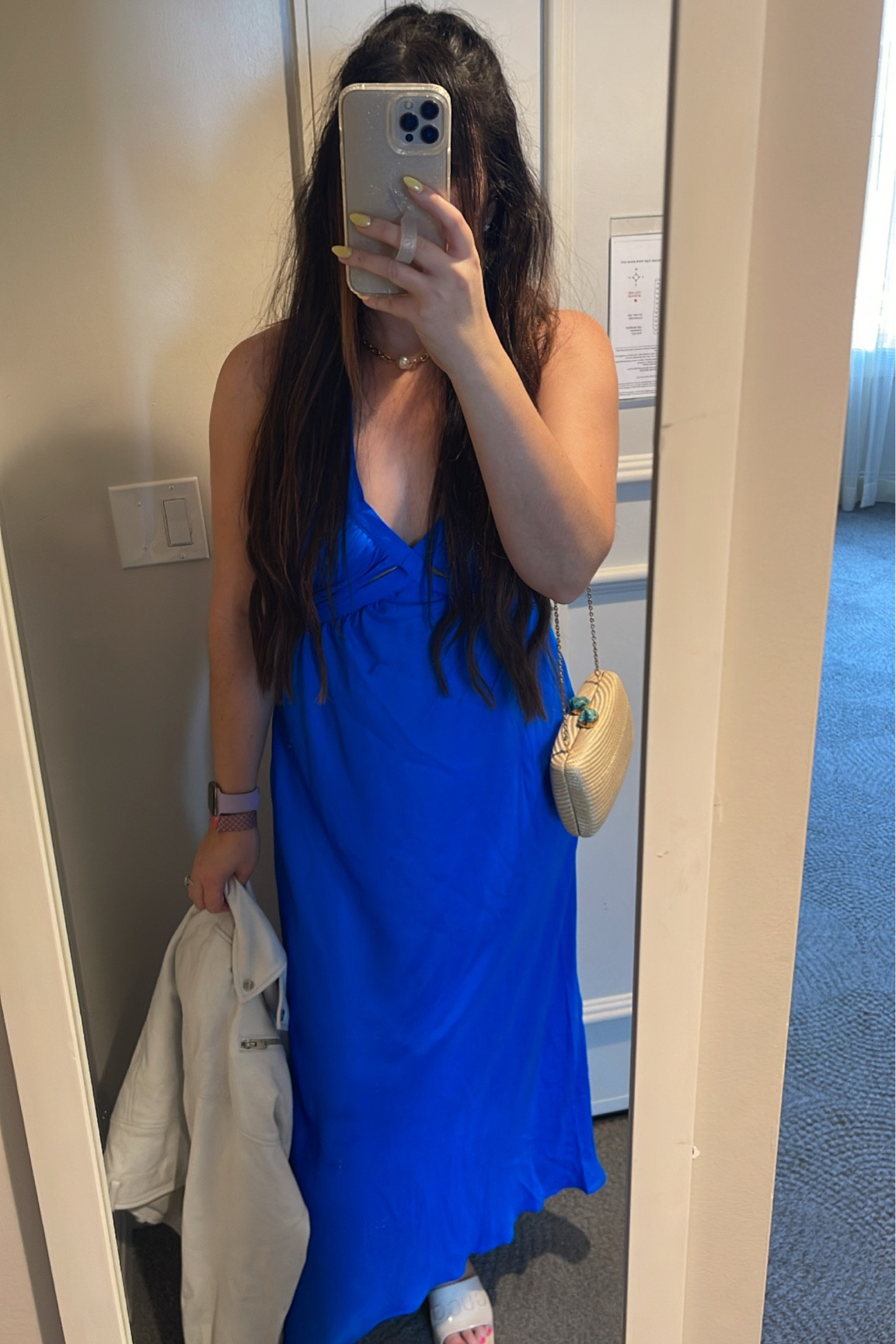 chinese dress ladies Off The Shoulder Midi A Line Dress | A-Line Dress main image 1
