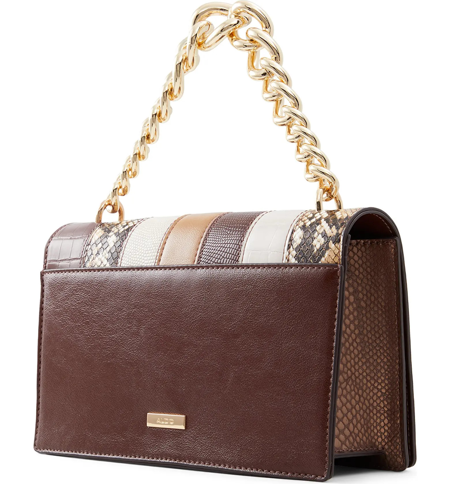 ALDO Qeela Patchwork Faux Leather Crossbody Bag | Nordstrom | Nordstrom