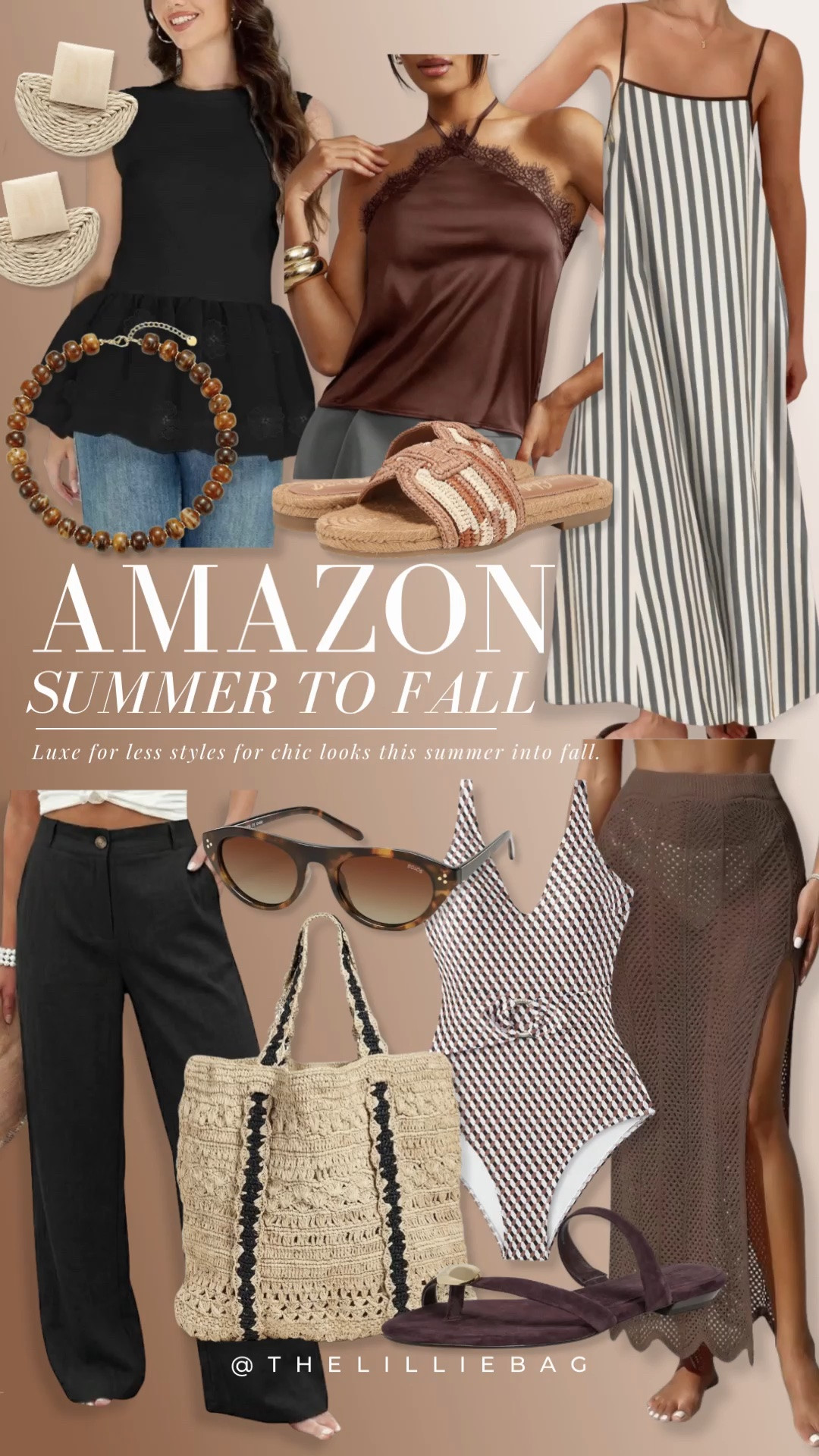 Amazon summer to fall looks! Some luxe for  less swim wear too! 

Swim. Swimsuit. Vacation outfit. Resort wear. Cover up. Date night. Summer outfit.

#LTKSeasonal #LTKSwim #LTKootd