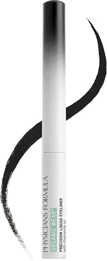 Physicians Formula Organic Wear All Natural Liquid Percision Eyeliner Black, Vegan, Smudge Resist... | Amazon (US)