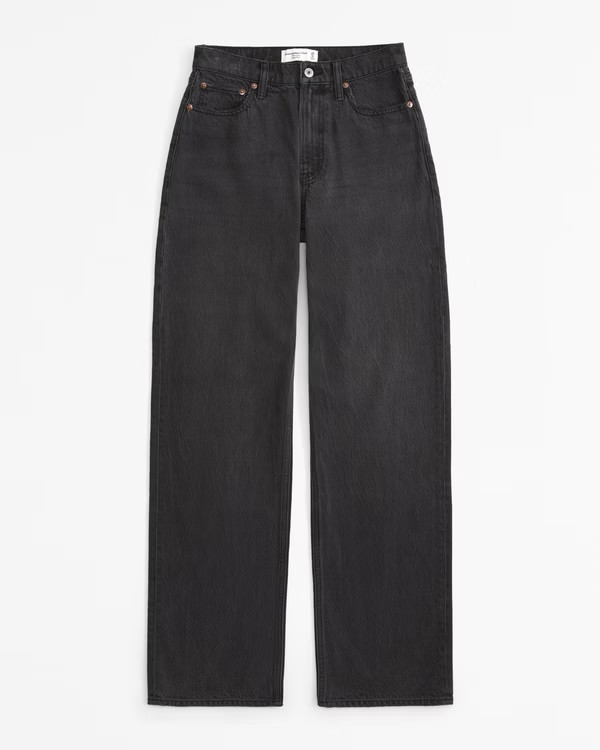 Women's High Rise Loose Jean | Women's 20% Off Select Styles | Abercrombie.com | Abercrombie & Fitch (US)