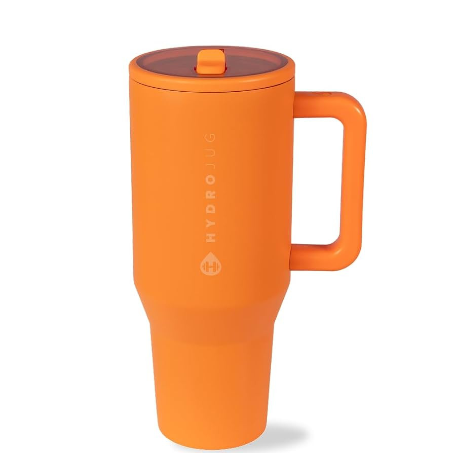 HydroJug Traveler - 32 oz Water Bottle with Handle & Flip Straw - Fits in Cup Holder, Leak Resist... | Amazon (US)
