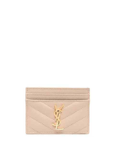 monogram quilted cardholder | Farfetch (US)