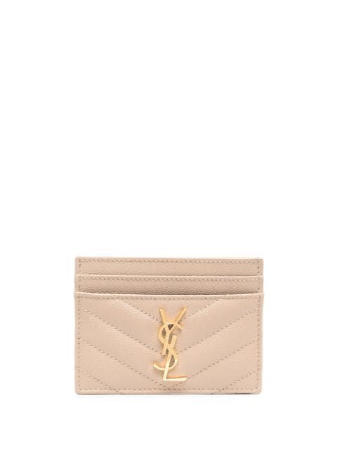 monogram quilted cardholder | Farfetch (US)