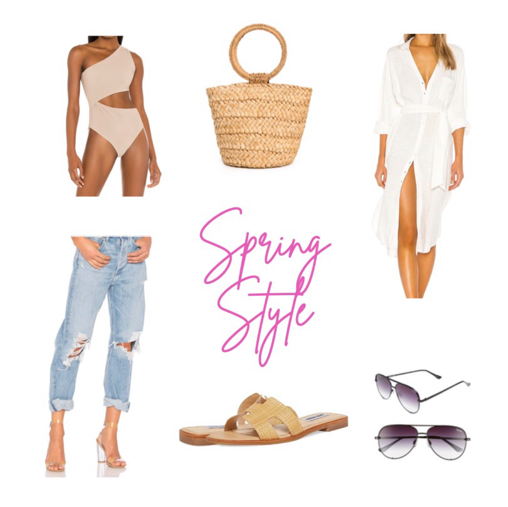 Spring into style! Clean, crisp and timeless is our aesthetic for the season. #springstyle #cleanaesthetic

#LTKSeasonal #LTKover40 #LTKswim