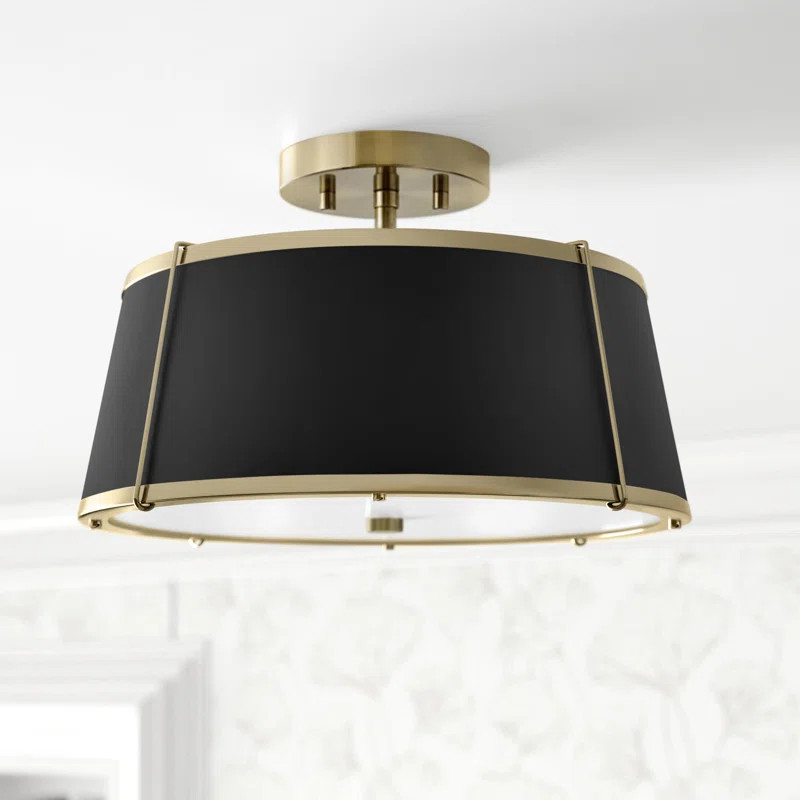 Moxie Semi Flush Mount | Wayfair North America