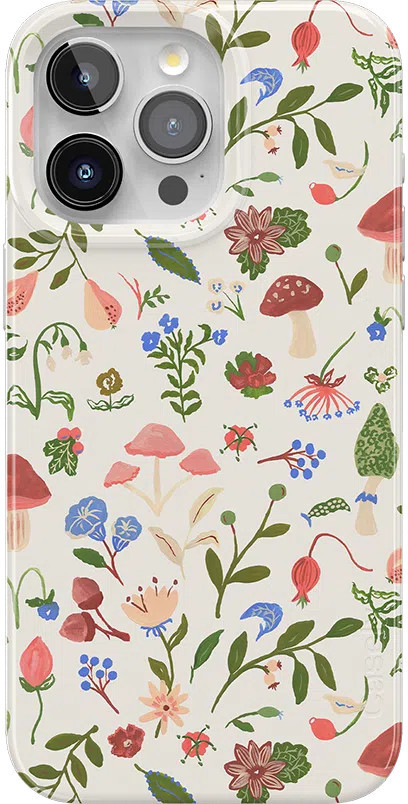 Garden Party | Mushroom Floral  Case | CASELY