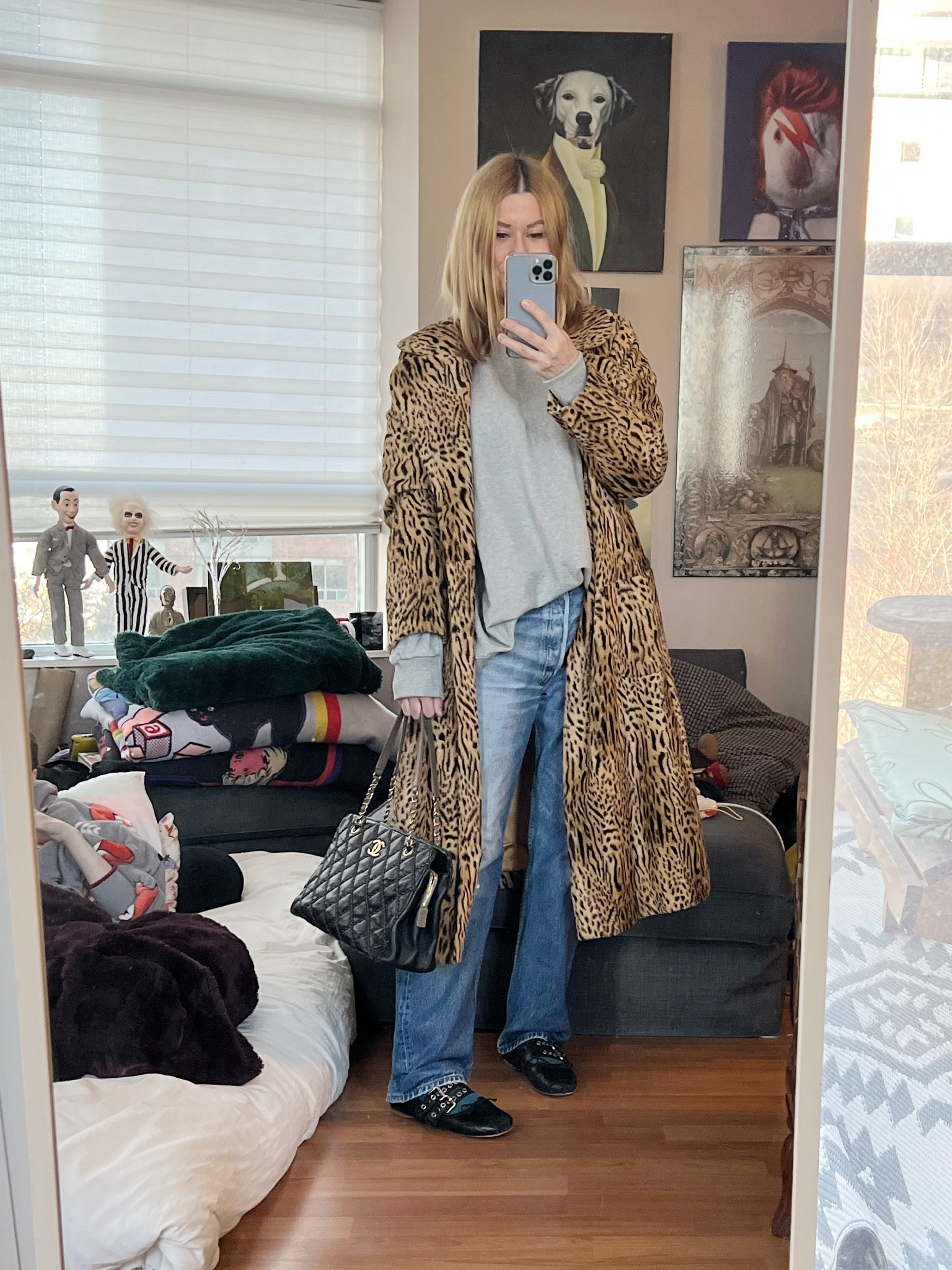 Non exciting post office outfit turned better with some animal print.
•
.  #winterLook  #StyleOver40  #animalPrint  #vintageLevis  #vintageCoat  #poshmarkFind #thriftFind #secondhandFind #etsyFind #FashionOver40  #MumStyle #genX #genXStyle #shopSecondhand #genXInfluencer #WhoWhatWearing #genXblogger #secondhandDesigner #Over40Style #40PlusStyle #Stylish40s #styleTip  #HighStreetFashion #StyleIdeas



#LTKstyletip #LTKshoecrush #LTKSeasonal