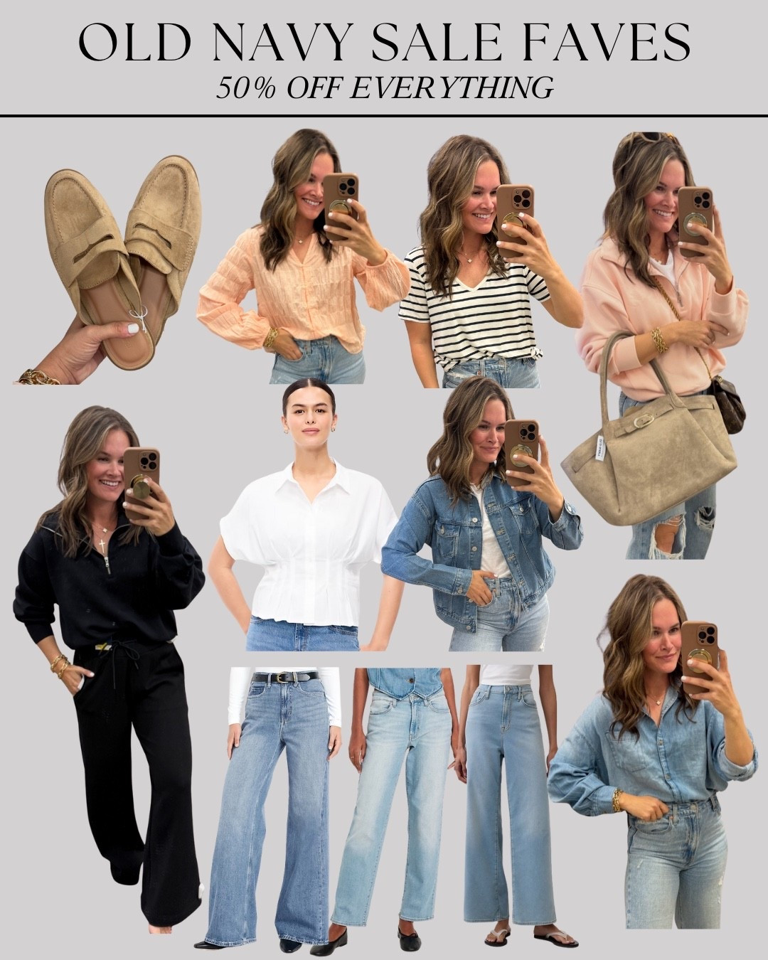 Some of my Old Navy favorites, all 50% off right now!! All such great finds!

#LTKSaleAlert #LTKootd