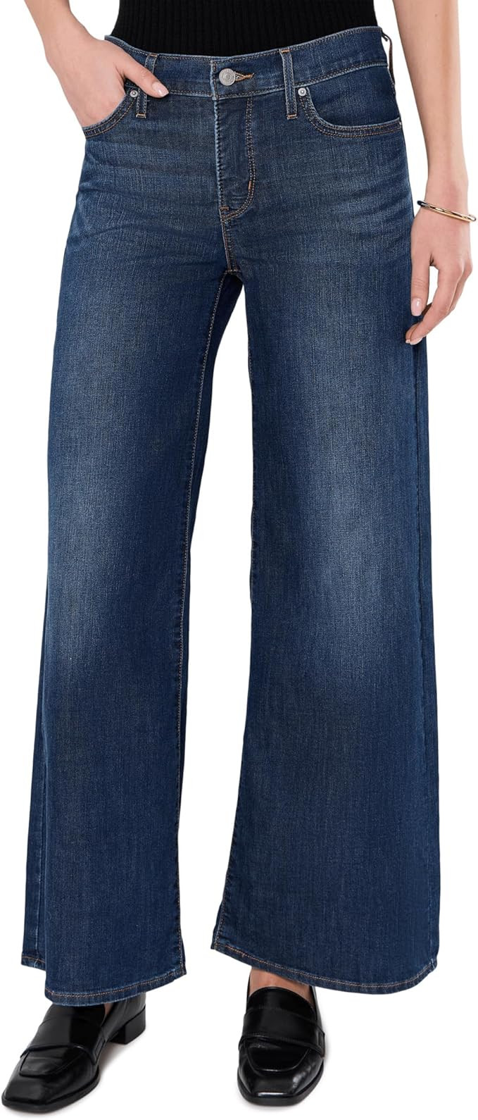 Levi's Womens 318 Shaping Wide Leg | Amazon (US)