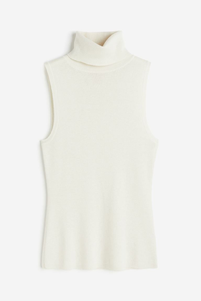 Cashmere-blend Turtleneck Top | H&M (US + CA)