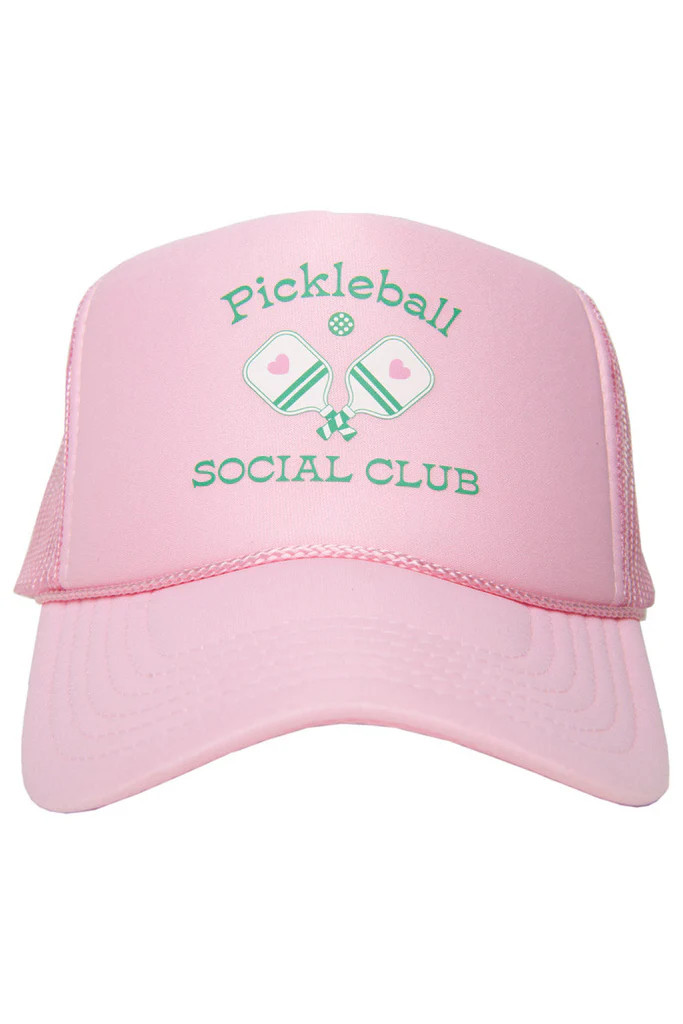 Pickleball Social Club Women's Foam Trucker Cap | Katydid.com