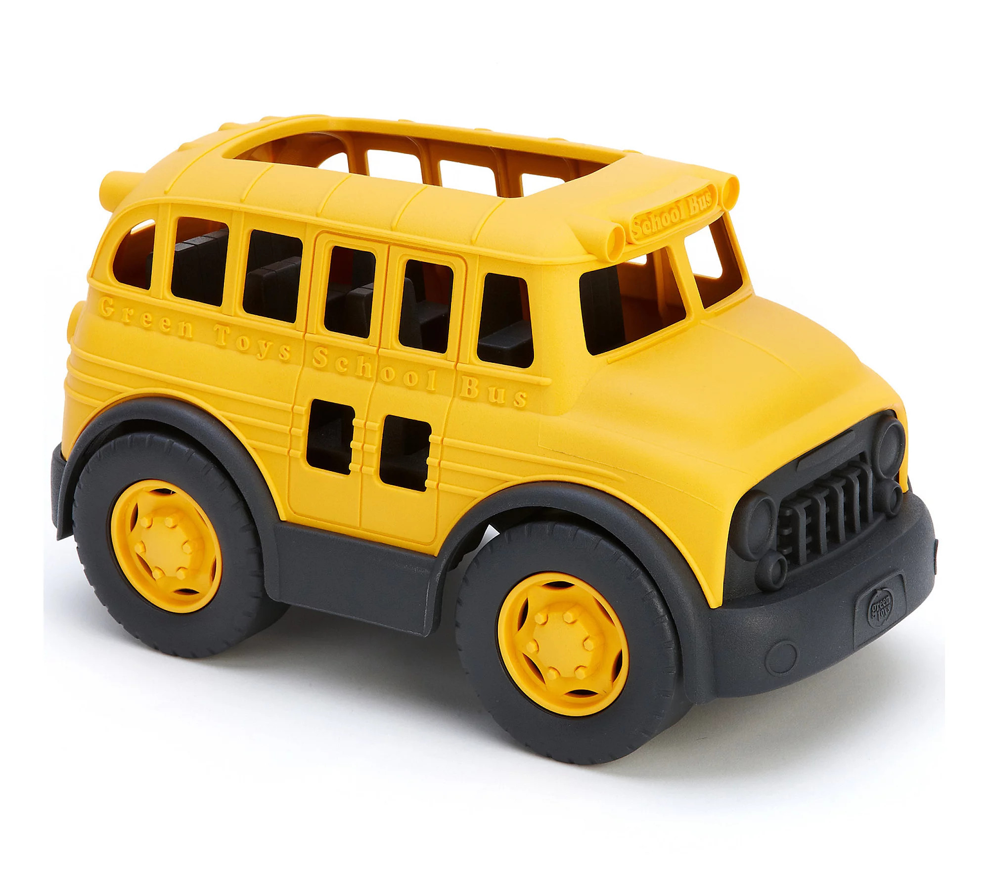 Green Toys School Bus Yellow Toy Vehicle | QVC
