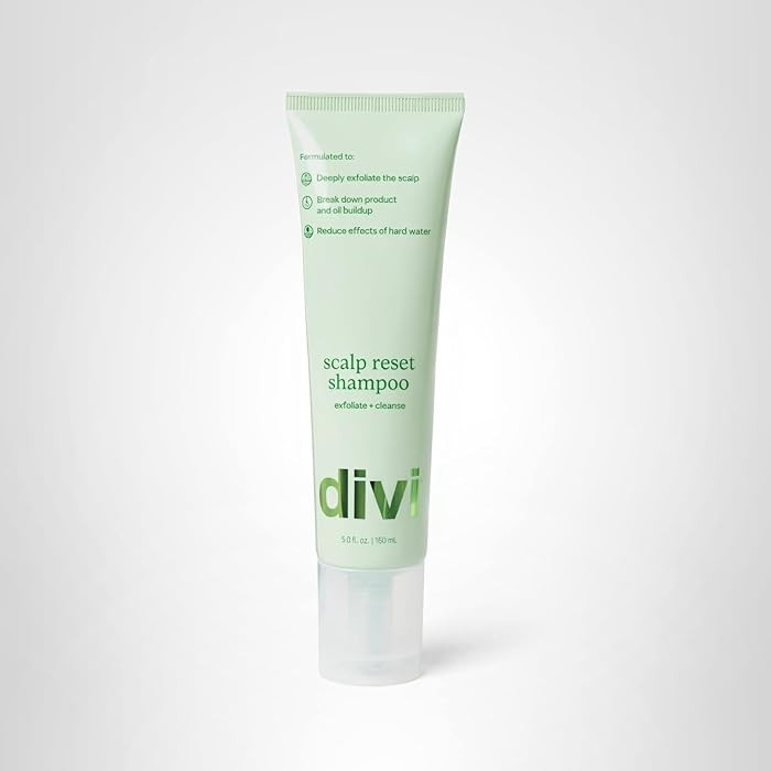 Amazon.com: Divi Clarifying Scalp Reset Shampoo, Weekly Deep Cleansing Treatment for Product Buil... | Amazon (US)