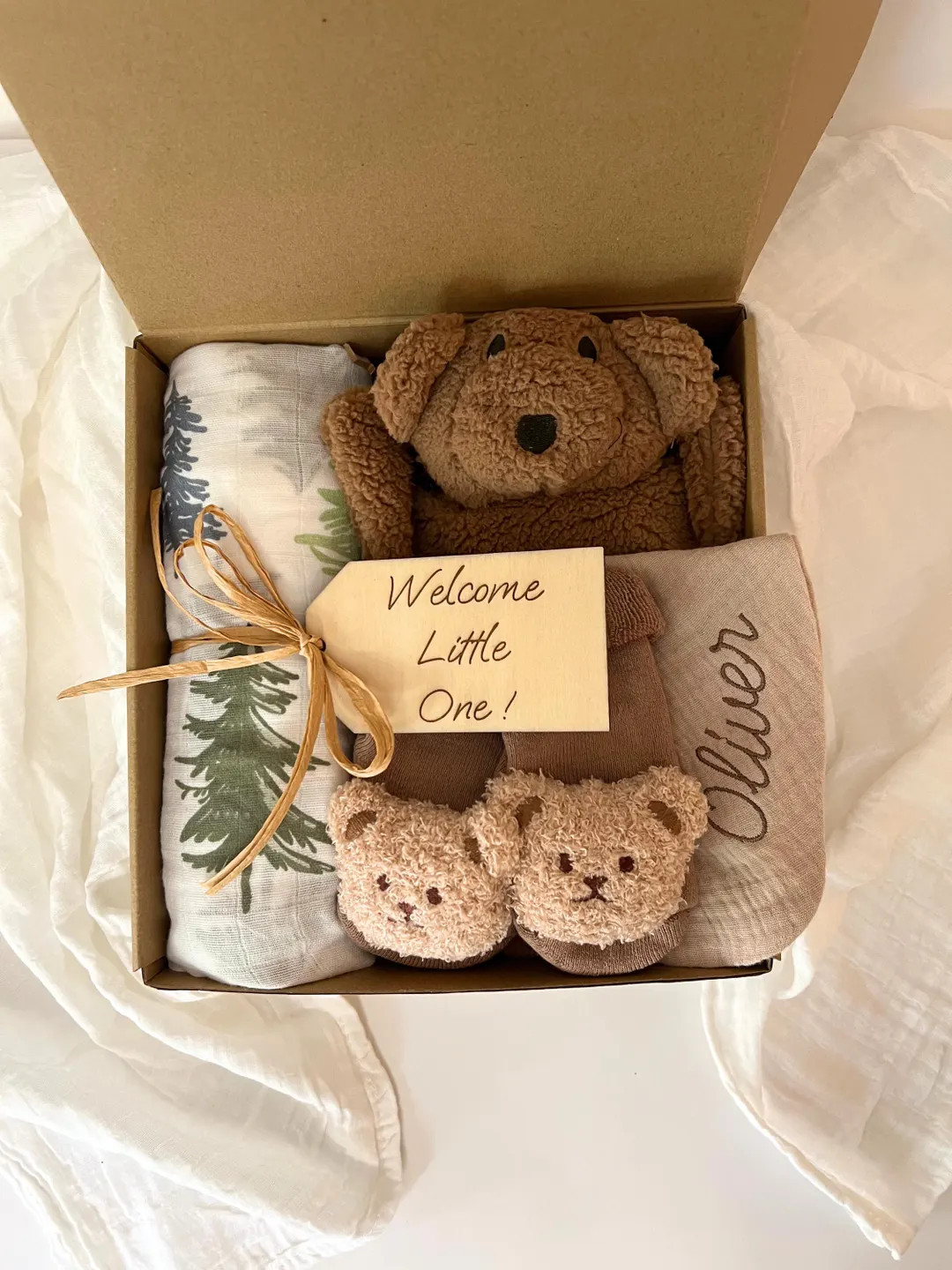 Baby Boy Gift, Baby Boy Shower Gift, New Baby Boy Gift, Baby Boy Bear Gift Box - Etsy | Etsy (US)