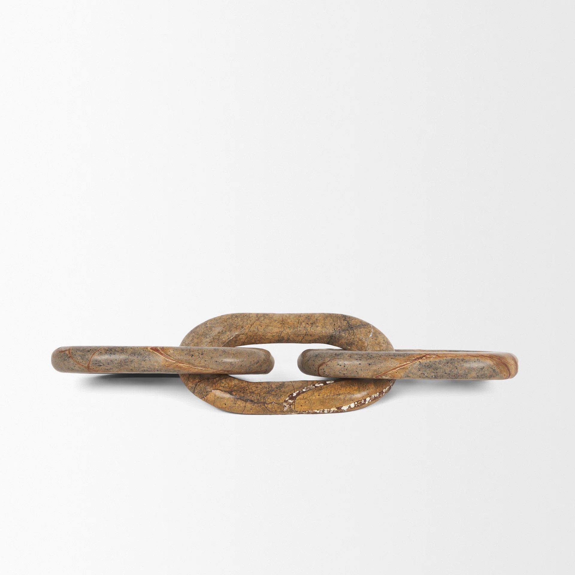 Joss & Main Pinehurst Marble Chain Link Decorative Object | Wayfair | Wayfair North America