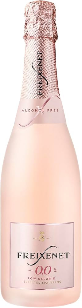 Freixenet Alkoholfrei Rosé 0,0% vol. (1 x 0,75 l) - alkoholfreie und kalorienreduzierte Alternat... | Amazon (DE)