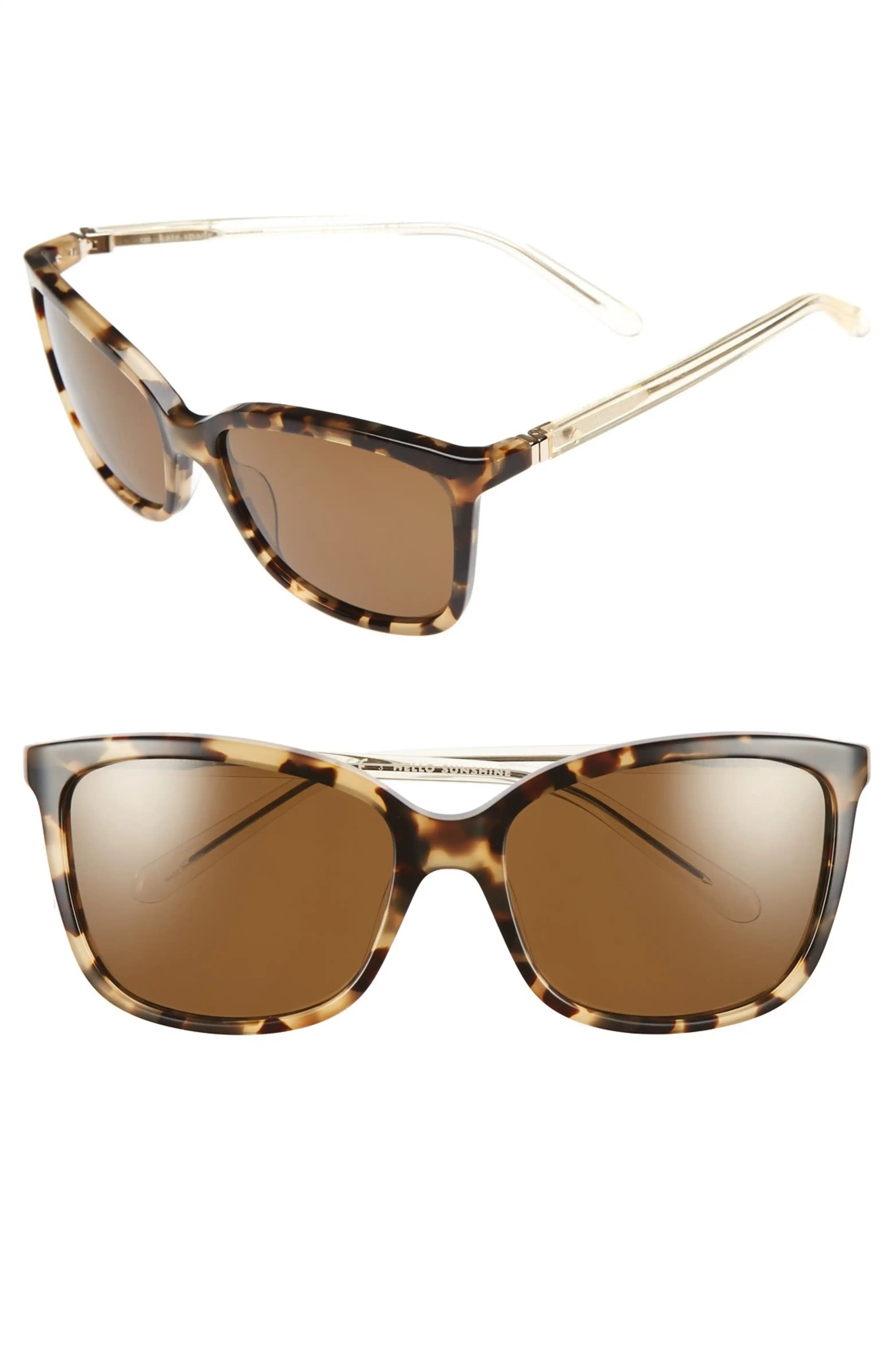 kasie 55mm polarized sunglasses | Nordstrom