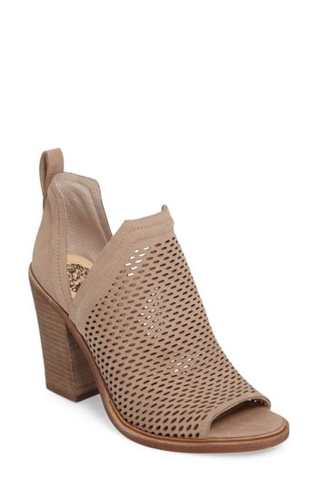 Women's Vince Camuto Kensa Peep Toe Bootie | Nordstrom