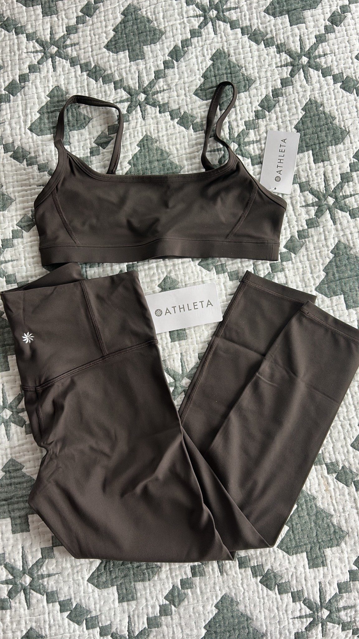 My Athleta set already got here & I’m in love with this truffle color! Did smalls in both pieces. 

#LTKActive #LTKFindsUnder100 #LTKCyberWeek