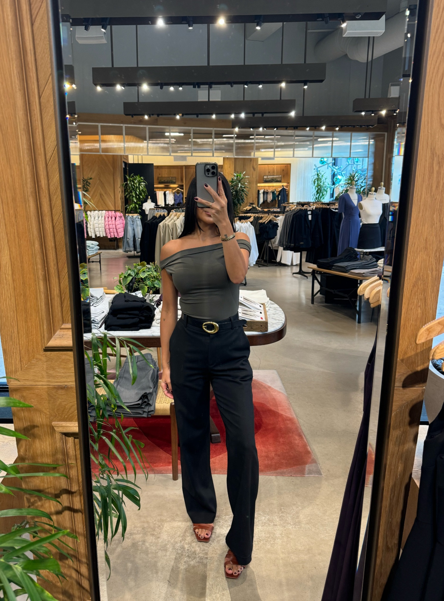 This belt sold out so fast, but found a similar version on revolve 😅! What I wore to work. Wearing S top, and 2 bottom. 

#LTKWorkwear #LTKStyleTip #LTKSeasonal