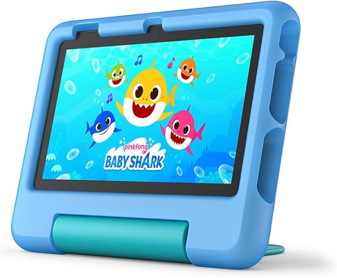 Amazon Fire 7 Kids tablet, ages 3-7. Top-selling 7" kids tablet on Amazon - 2022 | ad-free conten... | Amazon (US)