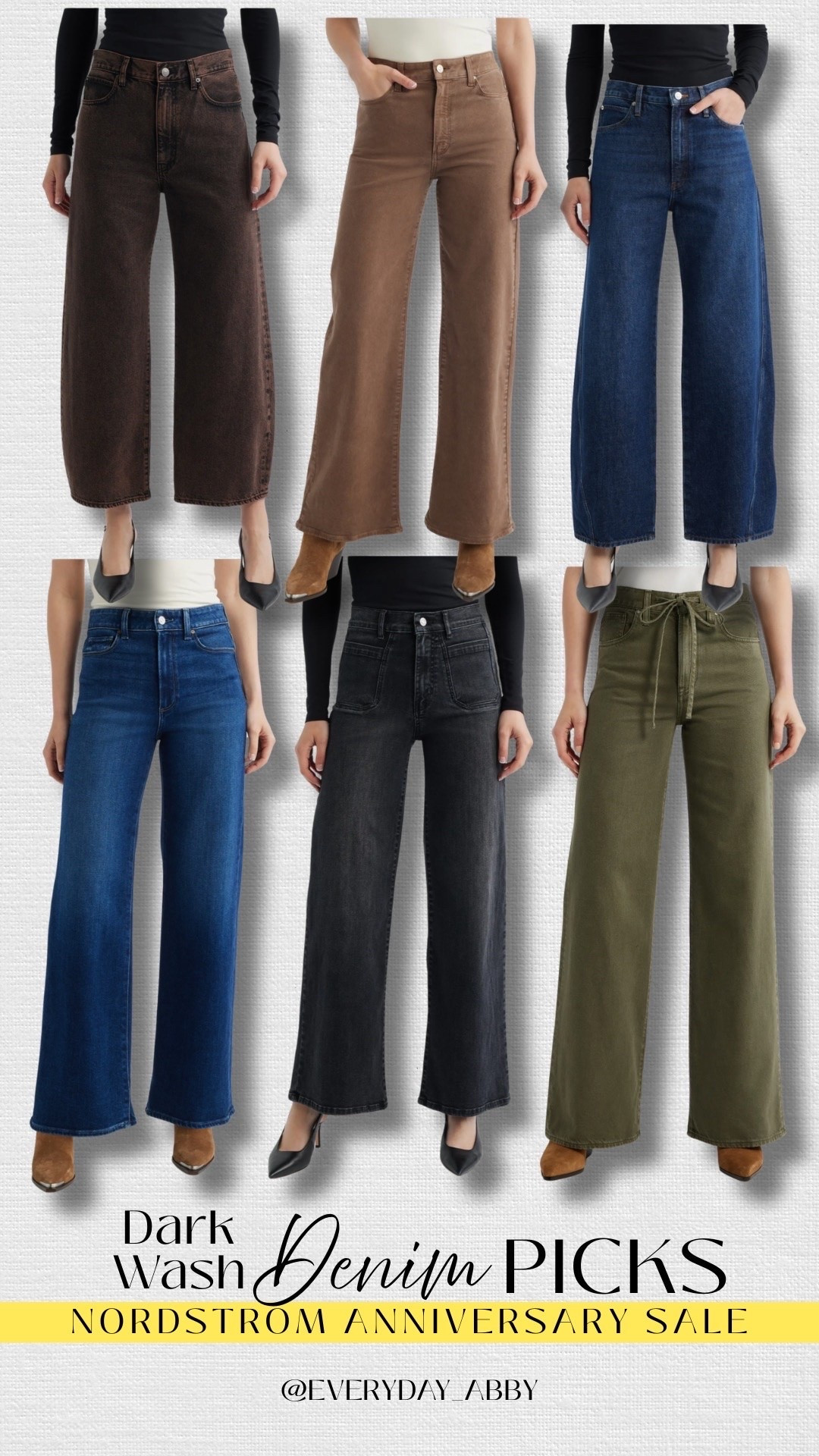 Dark Wash denim to grab during the Nordstrom Anniversary Sale! 🤩

#LTKdayinmylife #LTKgrwm #LTKootd