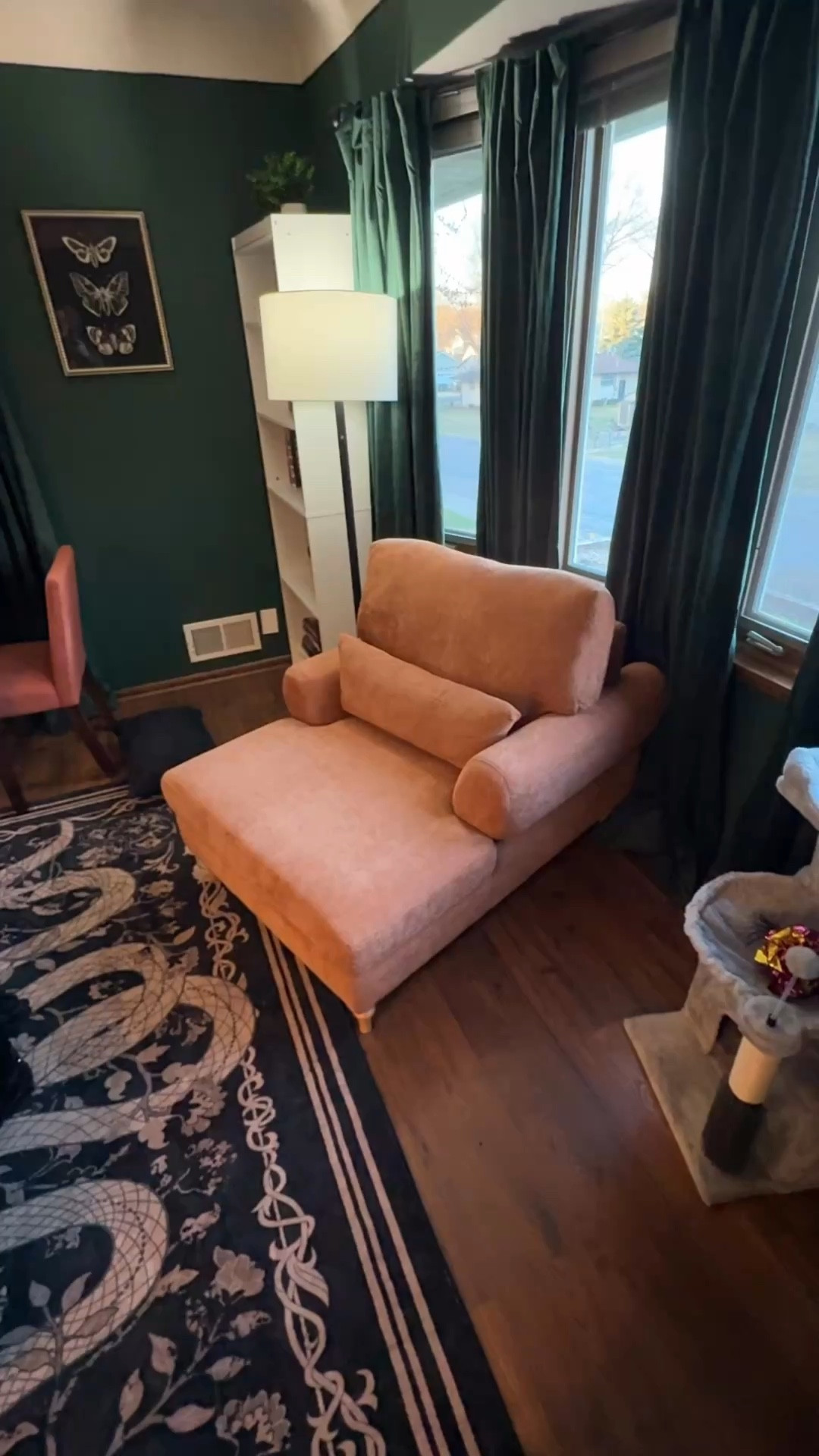 Oversized chair to chaise - this convertible chair is the best.

#LTKHome