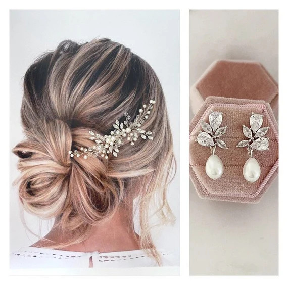 Bridal Hair Accessories Wedding Hair Accessory Bridal Hair - Etsy | Etsy (US)