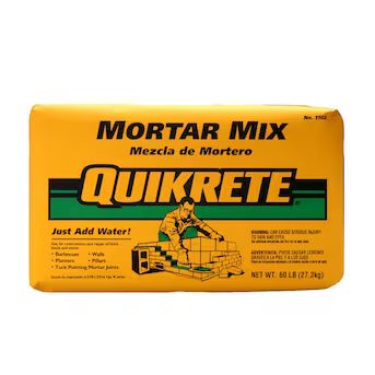 QUIKRETE 60-lb Gray Type N Mortar Mix | Lowe's