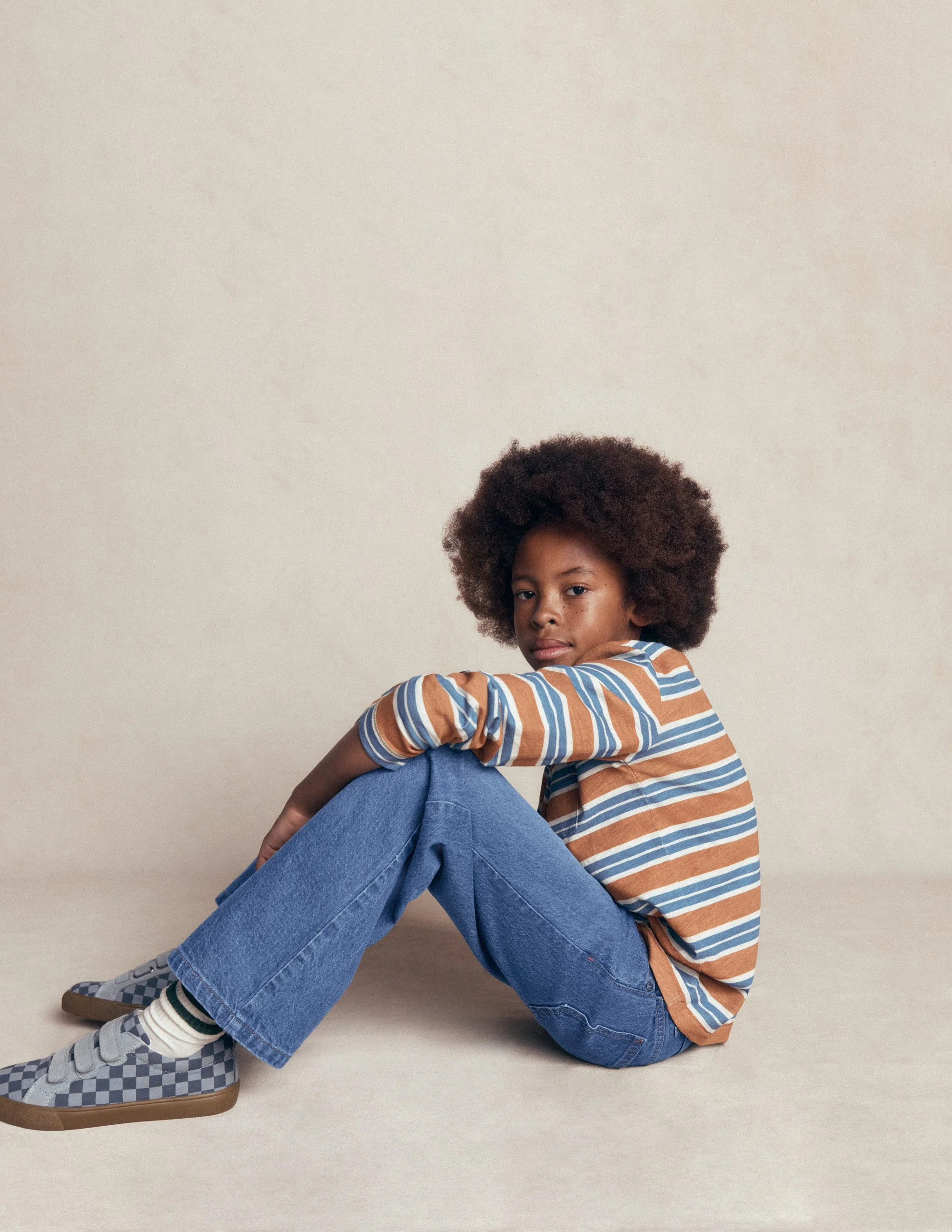 Easy Straight Jeans-Mid Wash | Boden (US)