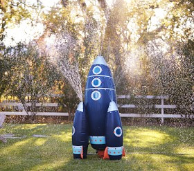 Spaceship Inflatable Sprinkler | Pottery Barn Kids